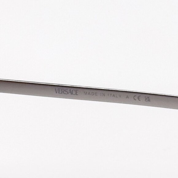 NEW VERSACE VE2275 1000/8V SUNGLASSES VE2275 10008V SILVER MOD 2275 1000/8V - Picture 8 of 10